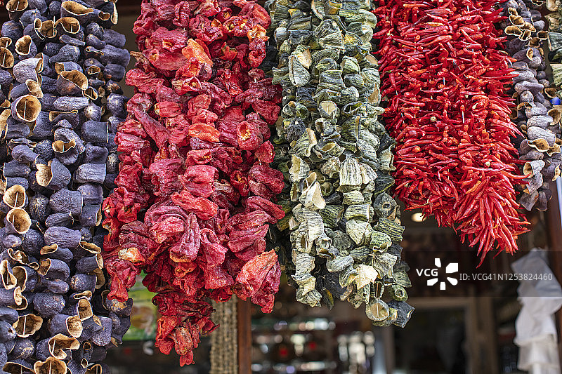 加济安泰普市传统巴扎图片素材