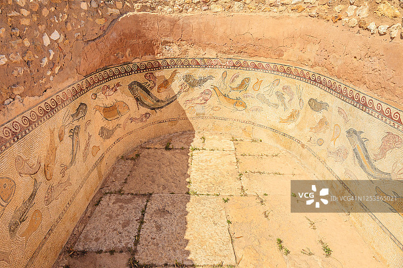 突尼斯苏费图拉的罗马遗址图片素材