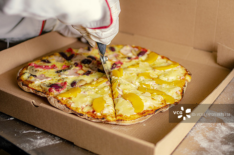 手工披萨图片素材