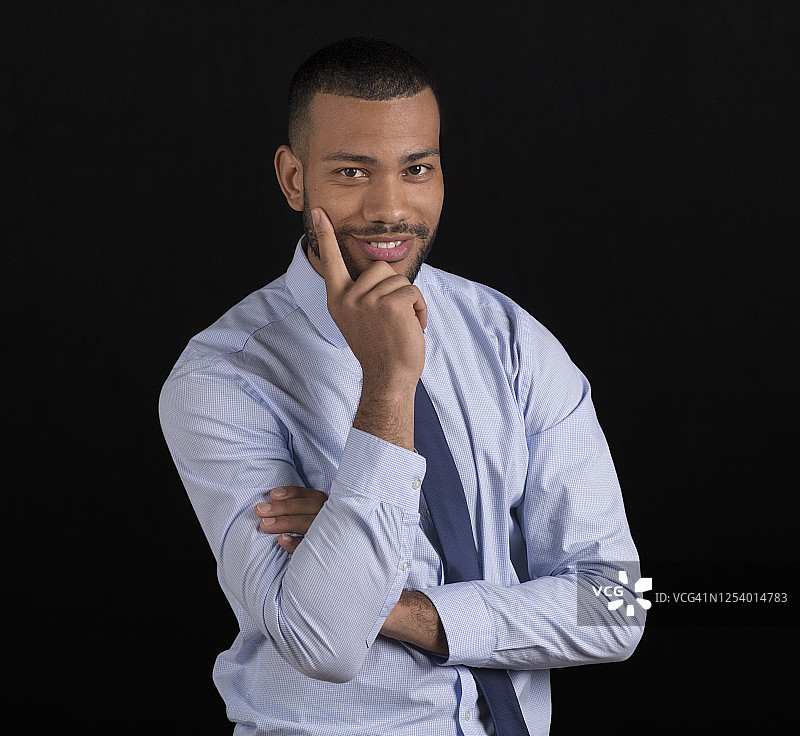 中年男人特写图片素材