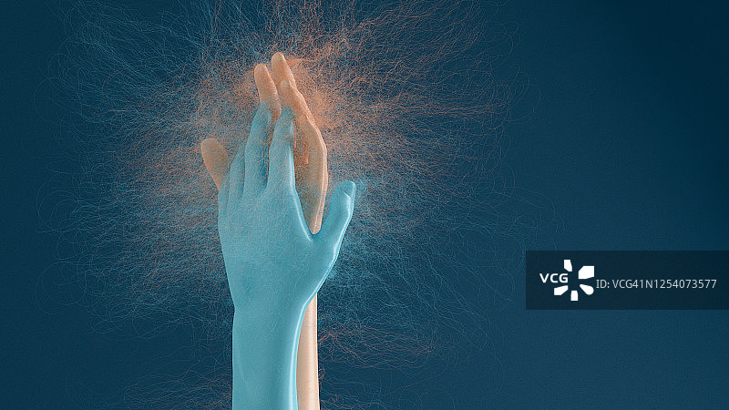 手牵着手图片素材