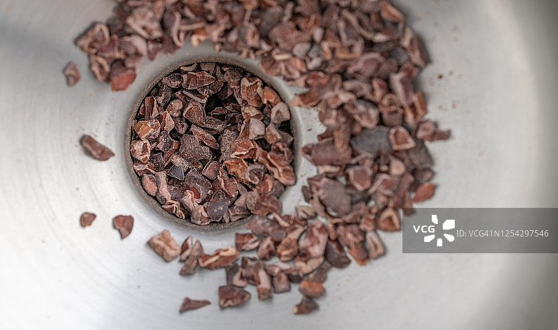 可可豆碎图片素材