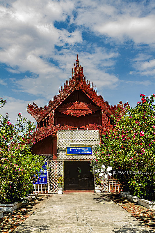 曼德勒皇宫图片素材