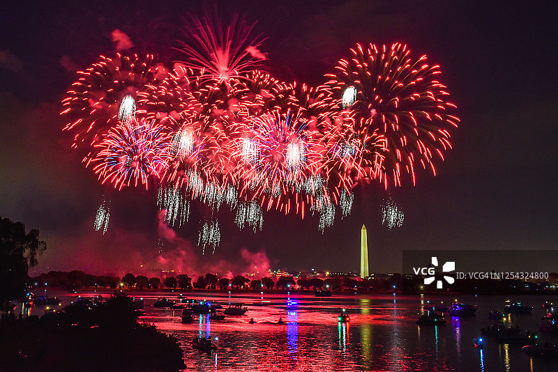 烟花 - 庆祝7月4日独立日图片素材