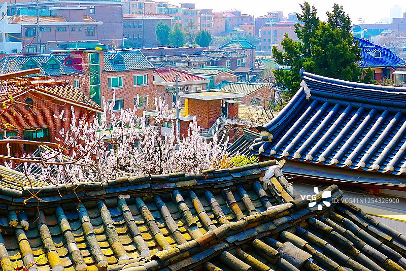 北村韩屋村图片素材