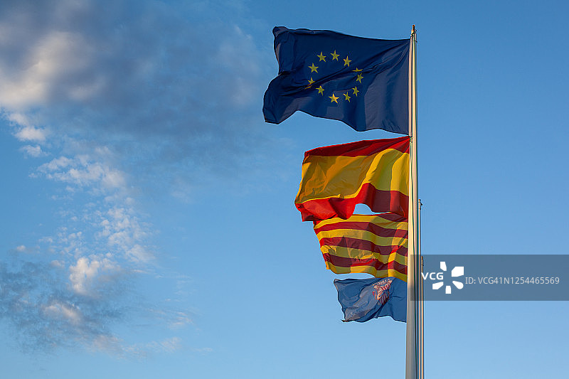 欧洲旗帜图片素材