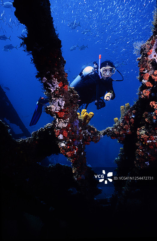 潜水安提拉号图片素材