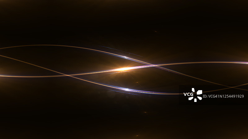 黑暗北京背景上发光的弯曲光线光线素材图片图片素材