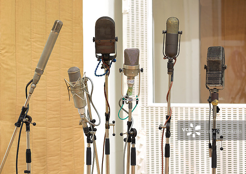 录音室麦克风图片素材