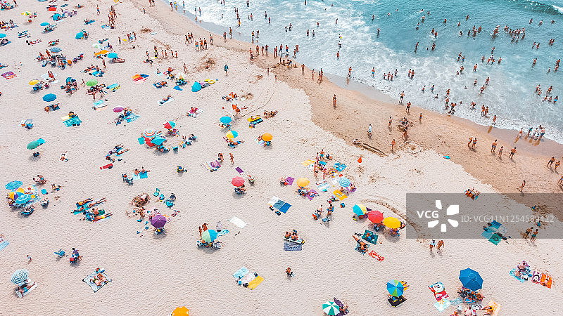 海滩航拍图片素材