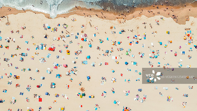 海滩航拍图片素材