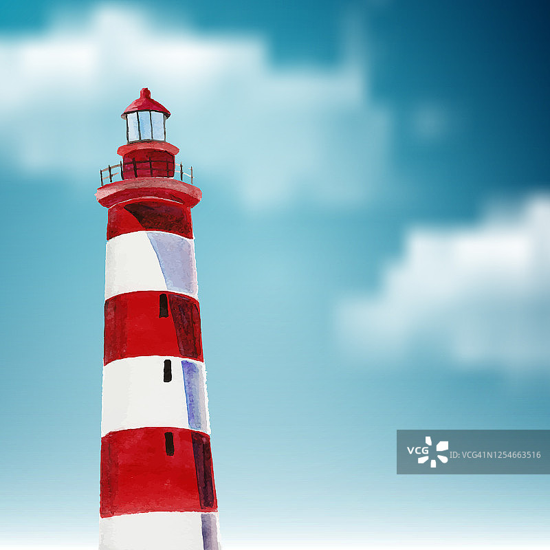 灯塔图片素材