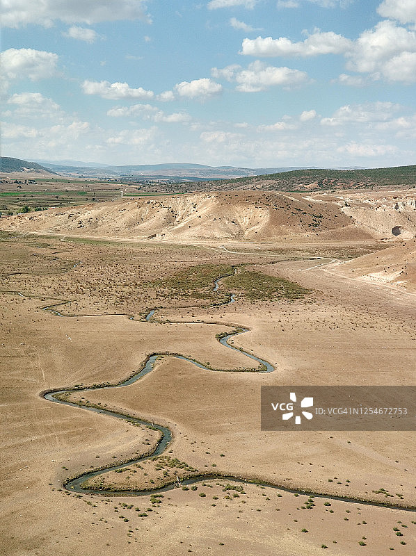 獾的河床图片素材