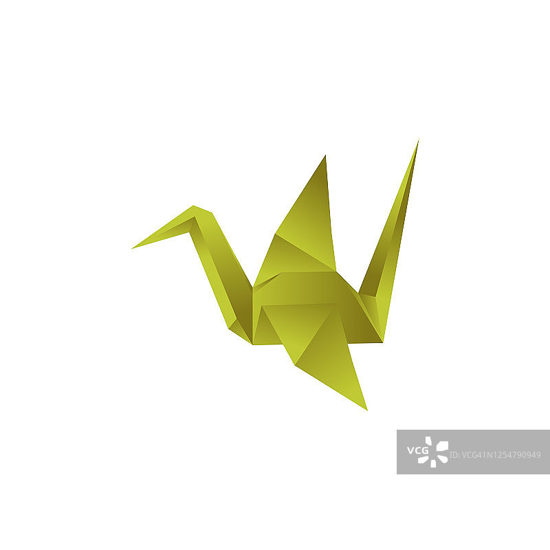 彩色折纸矢量设计模板图片素材