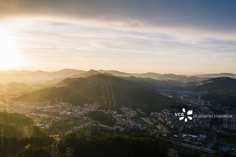 广州黄埔区城市景观图片素材