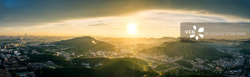 广州黄埔区城市景观图片素材