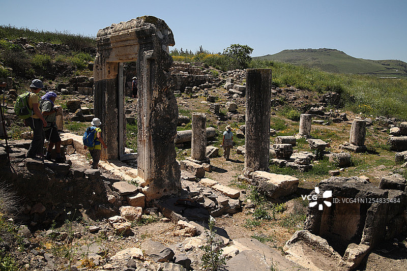 古代犹太教堂遗址图片素材