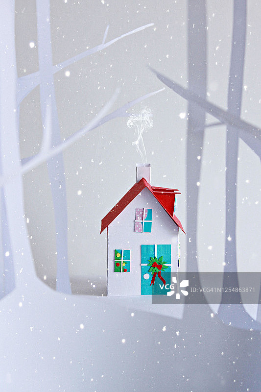 纸房子图片素材