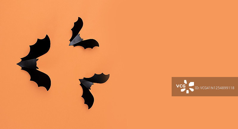 万圣节主题：蜘蛛网背景前的乡村风空桌，适于产品展示图片素材