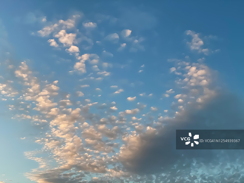 海岸白昼云景图片素材