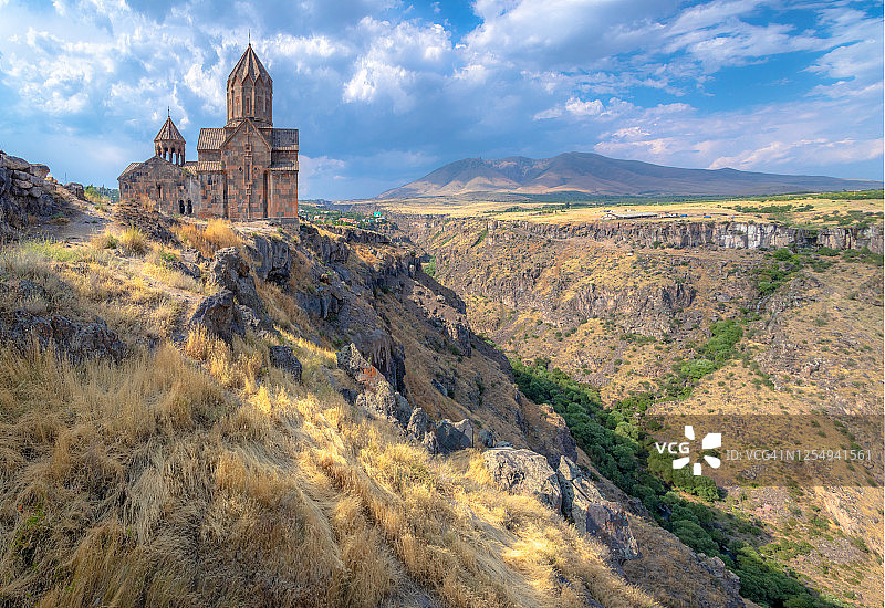 亚美尼亚阿拉加措特恩省的霍夫汉纳万克修道院图片素材