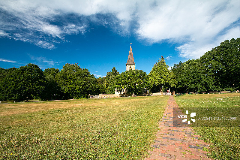 英格兰索思伯勒的圣彼得教堂图片素材