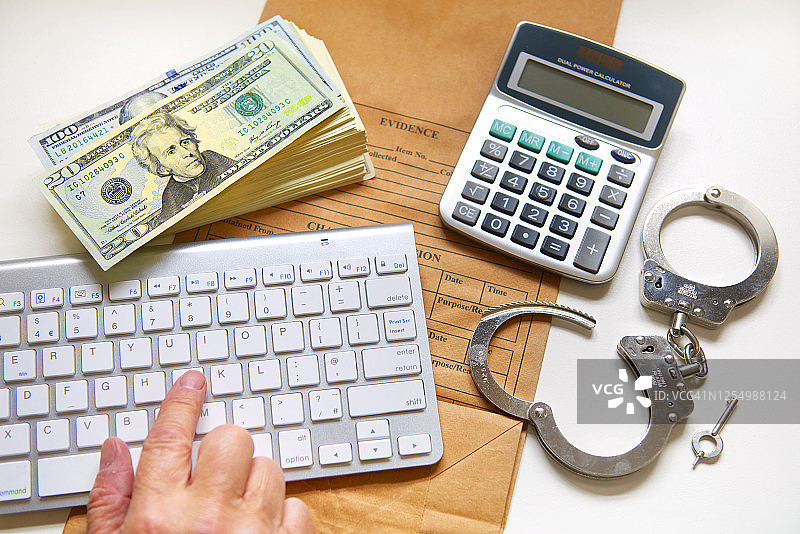 有组织犯罪逮捕图片素材