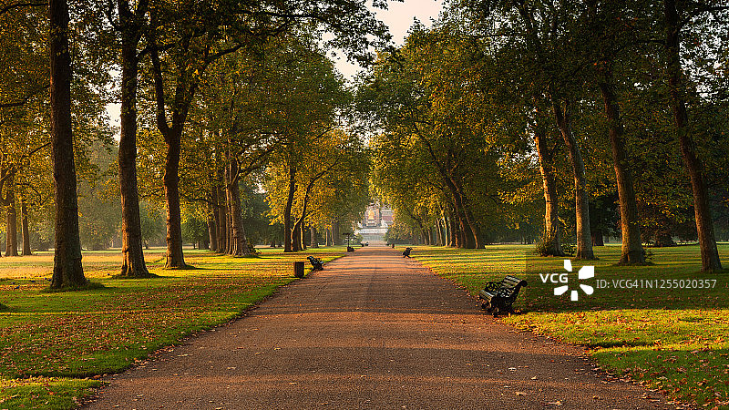 中央公园小路 I图片素材