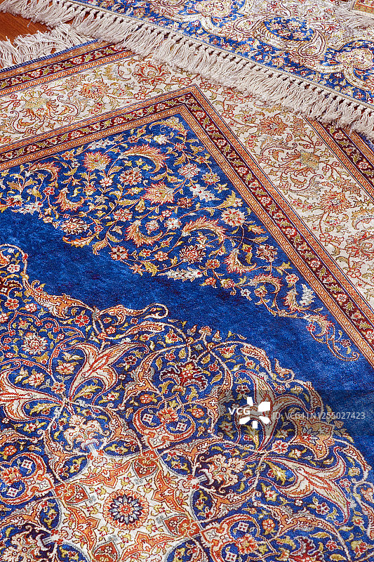 土耳其伊斯坦布尔：土耳其地毯店图片素材