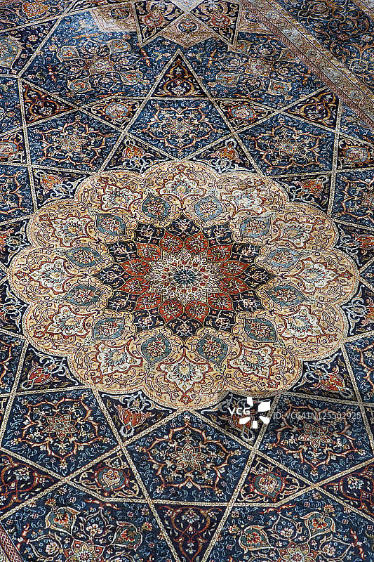 土耳其伊斯坦布尔：土耳其地毯店图片素材