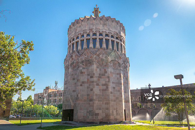 瓦加尔沙帕特圣天使教堂，亚美尼亚阿尔马维尔省图片素材