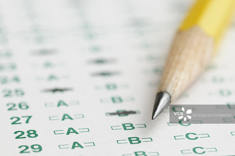 学校考试答题卡图片素材