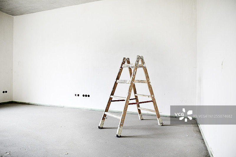 建筑工地的梯子图片素材