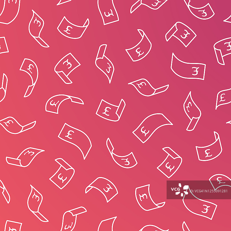 英镑纸币无缝背景图案图片素材