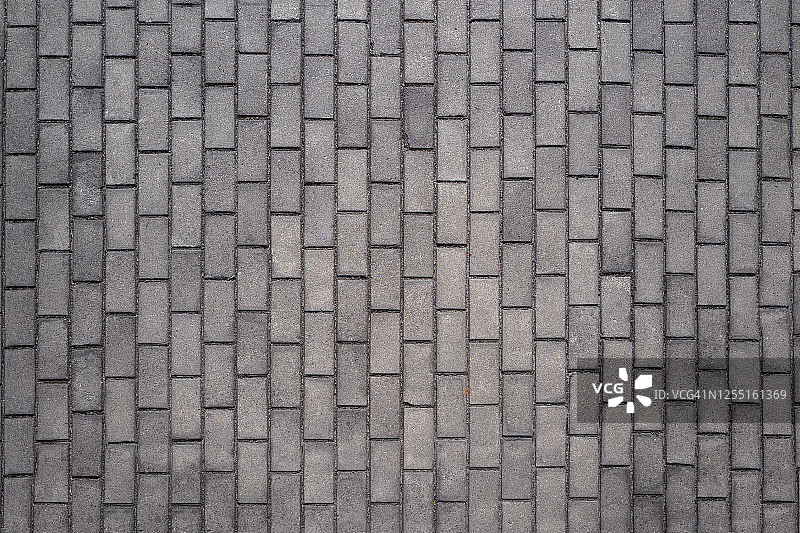 整齐排列的人行道砖块图片素材