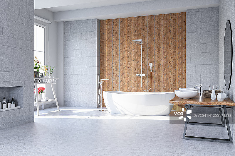 现代浴室图片素材