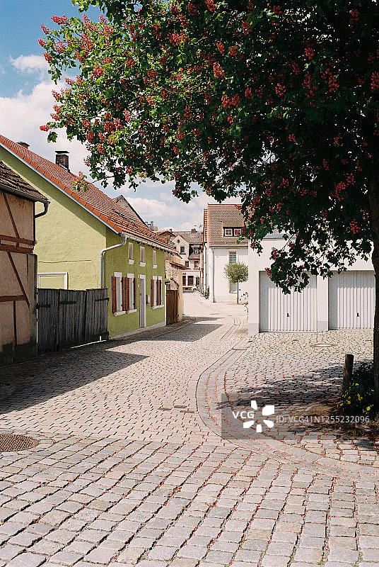 宁静的小镇图片素材