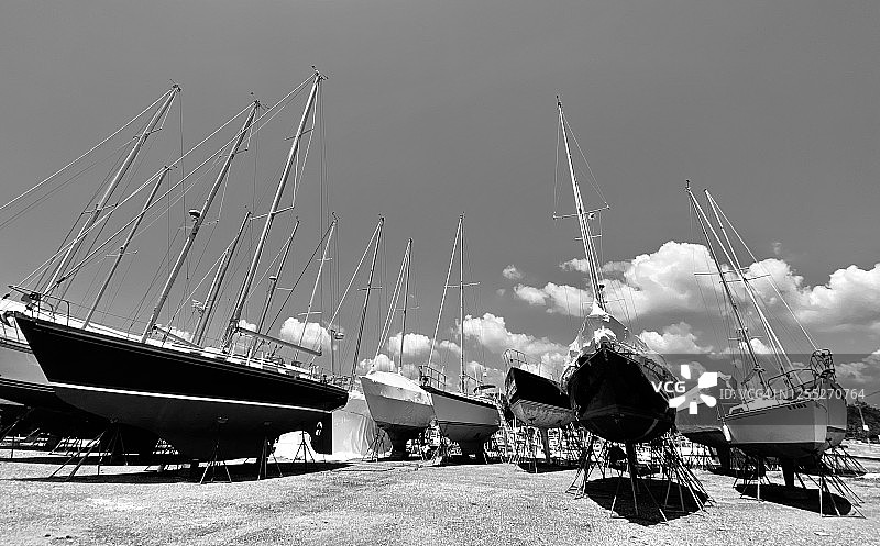 造船厂图片素材