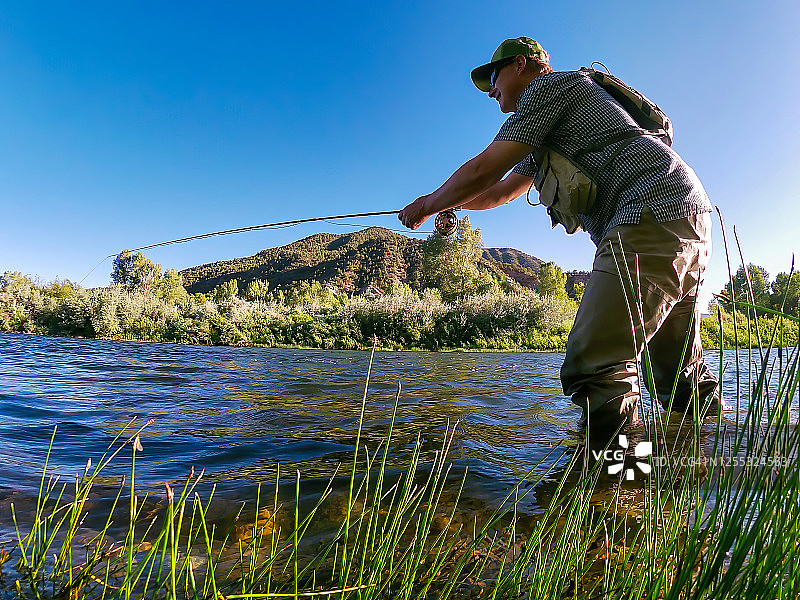 飞蝇钓休闲娱乐图片素材