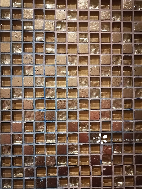 马赛克墙图片素材
