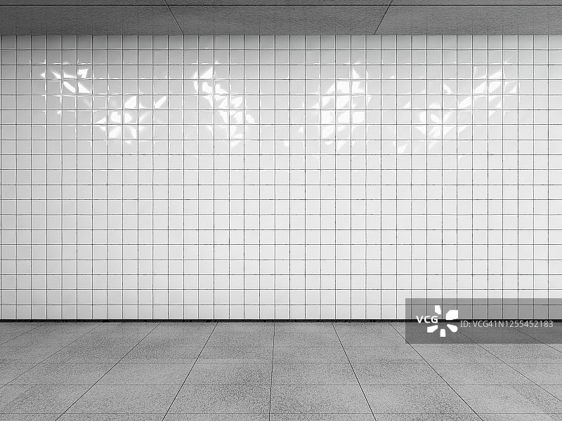 白色瓷砖墙壁插画图片素材