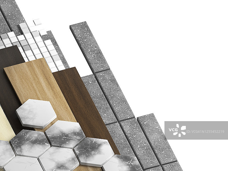 地面材料插画图片素材