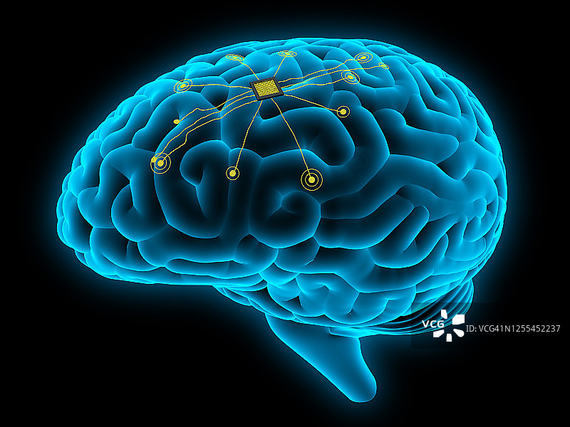 人工智能，概念演示图片素材