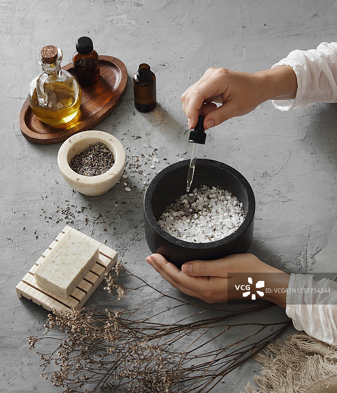 自制浴盐图片素材