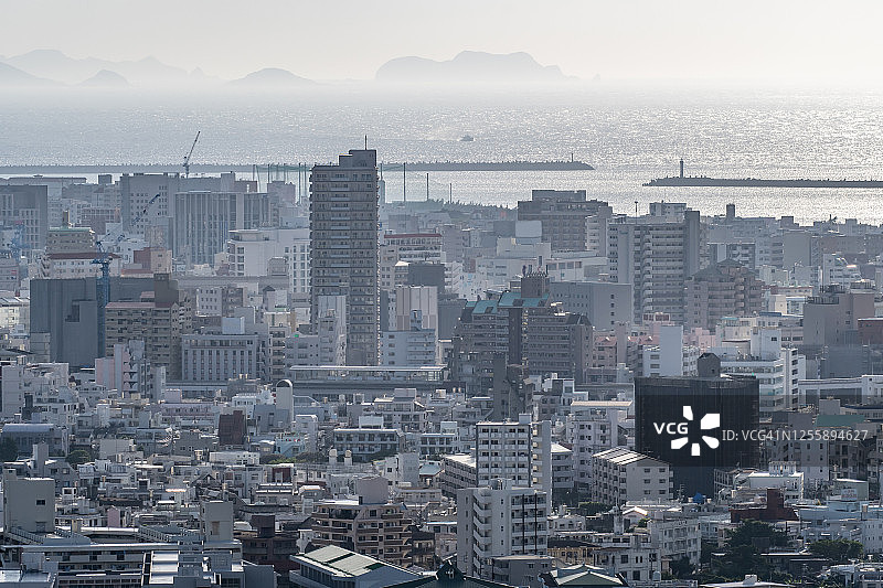 日本冲绳县那霸市风光图片素材