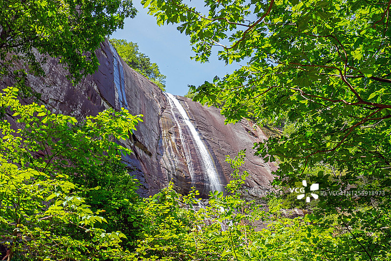 山核桃瀑布图片素材