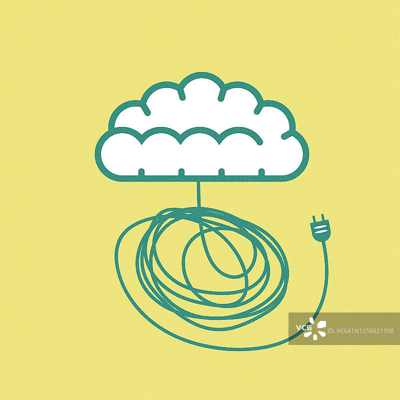 为大脑充电的概念设计图片素材