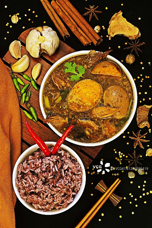 卤肉蛋——泰国美食图片素材