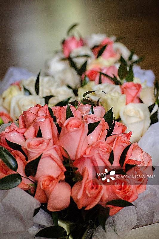 婚礼庆典玫瑰花束图片素材