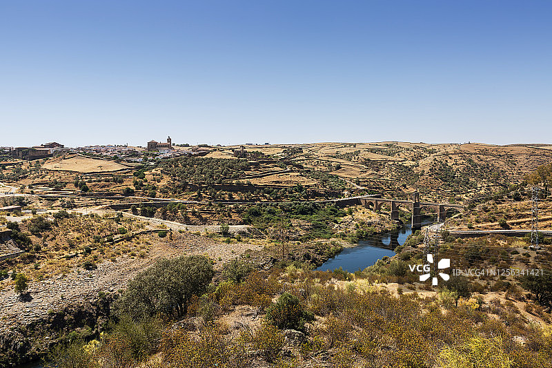 阿尔坎塔拉古桥（西班牙）图片素材